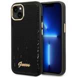 Guess GUHCP14MHGCRHK iPhone 14 Plus 6.7 &quot;black / black hardcase Croco Collection