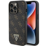 Guess 4G Triangle Metal Logo case for iPhone 13 Pro / iPhone 13 - black