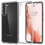 Spigen Ultra Hybrid-Hülle für Samsung Galaxy S22 – transparent