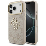 Guess 4G Big 4G Classic Logo Hülle für iPhone 17 Pro - Roségold