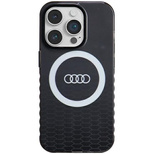 Audi IML Big Logo MagSafe Hülle für iPhone 14 Pro – schwarz