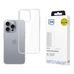 Etui 3mk Clear Case na iPhone 16 Pro - przezroczyste