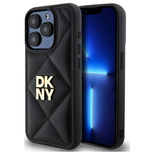 Etui DKNY Quilted Stack Logo na iPhone 15 Pro Max - czarne