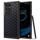 Etui Spigen Cryo Armor na Samsung Galaxy S24 Ultra - czarno-niebieskie