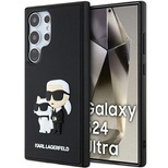 Karl Lagerfeld 3D Rubber Karl&amp;Choupette case for Samsung Galaxy S24 Ultra - black