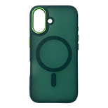 Magnetic Collection MagSafe iPhone 16 Case - Dark Green