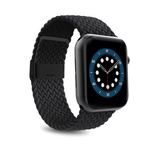 Puro Loop Nylonarmband für Apple Watch 42 / 44 / 45 / 49 mm – Schwarz