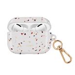 Uniq Coehl Terrazzo AirPods Pro Hülle weiß/naturweiß