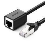 Ugreen NW112 11281 Netzwerk-Ethernet-Kabel RJ45 (weiblich) – RJ45 (männlich) F/UTP Cat. 6 1 Gbit/s 2 m – schwarz - OUTLET