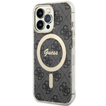 Guess GUHMP13LH4STK iPhone 13 Pro / 13 6.1" black/black hardcase 4G MagSafe