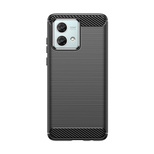 Carbon Case für Motorola Moto G84 - schwarz