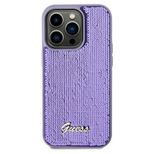 Guess Sequin Script Metal case for iPhone 11 / Xr - purple