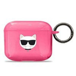 Karl Lagerfeld Choupette Case for AirPods 3 - Pink