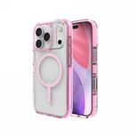ZAGG Santa Cruz Snap MagSafe Case für iPhone 17 Pro – Transparentes Pink