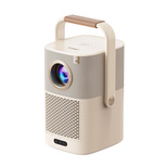 Yaber T2 Plus GTV 1080p 450 ANSI Google TV JBL Dolby Audio Multimedia-Projektor mit Akku – Beige