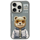 Nimmy Cool&amp;Cute 2.0 Bear Case for iPhone 16 Pro - Gray