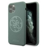 Guess GUHCN58LS4GKA iPhone 11 Pro Khaki Hartschale Silikon 4G Ton in Ton