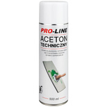 Aceton techniczny 100% w sprayu PRO-LINE spray 500ml