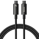 Baseus CAWJ040001 USB-C - USB-C cable 240W 480Mb/s 1m - black