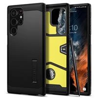 Etui Spigen Tough Armor na Samsung Galaxy S22 Ultra - czarne