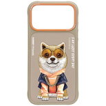 Nimmy Glasses Coole Nag-Hülle für iPhone 17 Pro Max - Beige