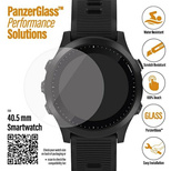 PanzerGlass SmartWatch-Bildschirmschutz für Garmin/Polar/Fossil Smartwatches 40,5 mm