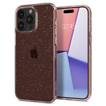 Spigen Liquid Crystal Glitter, Rosenquarz – iPhone 15 Pro