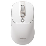 Baseus Editor Wireless Computer Mouse with 800mAh Battery and Battery Status Indicator - White