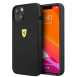 Etui Ferrari Silicone na iPhone 13 - czarne