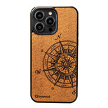 Wooden case for iPhone 14 Pro Max Bewood Traveler Merbau