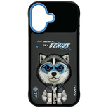 Nimmy Cool&amp;Cute 2.0 Wolf Hülle für iPhone 17 - Schwarz