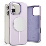 Tech-Protect Silicone PU MagSafe Case for iPhone 16 Pro Max - Purple