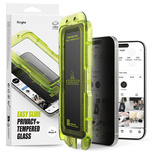 Ringke Easy Slide 2er-Pack Sichtschutzglas für iPhone 17 - Schwarz