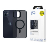 3mk Smoke MagCase Hülle mit MagSafe für iPhone 12/12 Pro – Durchscheinend