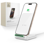 Tech-Protect QI15W-A40 Kabelloses Ladegerät - Weiß