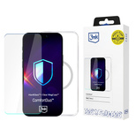 3mk ComfortDuo Clear MagCase Schutzhüllenset Hülle + Glas für iPhone 16 Plus - transparent