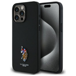 US Polo USHCP15XPEMK iPhone 15 Pro Max 6.7&quot; black/black Embroidered DH Color