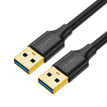 Ugreen US128 10370 USB-A 3.0 / USB-A 3.0 5Gb/s cable 1m - black