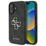 Etui Guess 4G Big Logo na iPhone 16 Plus - czarne