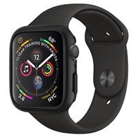 Etui Spigen Thin Fit na Apple Watch 4/5/6/SE (44mm) - czarne