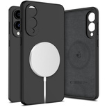 Etui Tech-Protect Liquid Silicone MagSafe na Samsung Galaxy S25 Edge - czarne