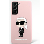 Karl Lagerfeld KLHCS23MSNIKBCP S23+ S916 hardcase pink/pink Silicone Ikonik