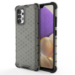 Honeycomb Panzerhülle mit Gelrahmen für Samsung Galaxy A03s (166,5) schwarz