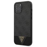 Guess 4G Triangle Collection case for iPhone 12 Pro Max - gray