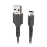 SBS TECABLETC220K USB-A - USB-C Cable 2 m - Black