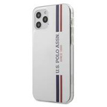 US Polo USHCP12MPCUSSWH iPhone 12/12 Pro 6,1" biały/white Tricolor Collection