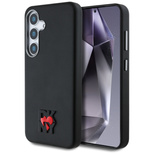 DKNY Leather Heart of NY Case for Samsung Galaxy S25 - Black