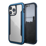 Raptic X-Doria Shield Case iPhone 14 Pro Max gepanzerte Hülle blau