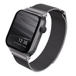 Uniq Dante Edelstahlarmband für Apple Watch 1/2/3/4/5/6/7/8/SE/SE2 38/40/41 mm – Graphit