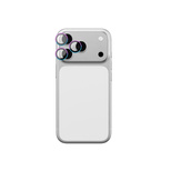 AmazingThing Linsenglas für iPhone 17 Pro / Pro Max mit Regenbogen-Aluminiumrahmen